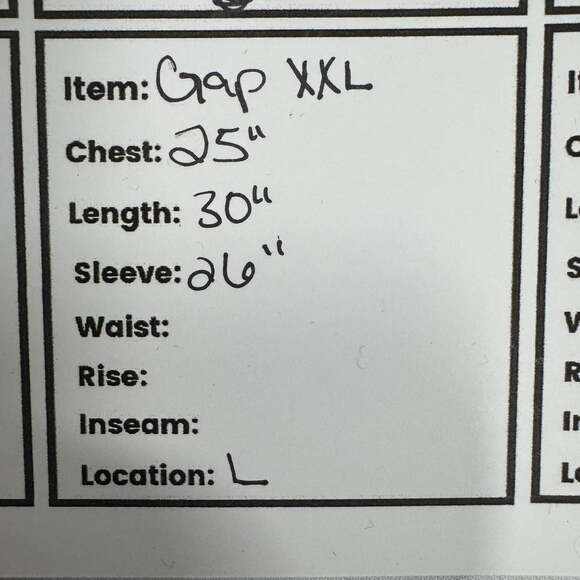 Gap Men's Relaxed Corduroy Overshirt Jacket Size XXL - Picture 8 of 8